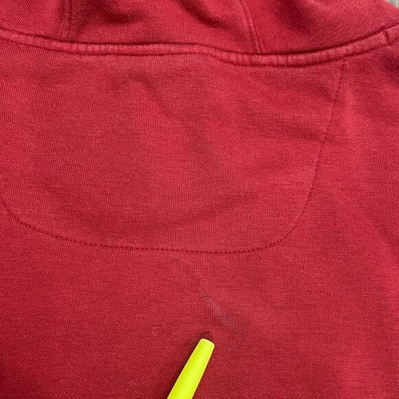 🔥 COLUMBIA SPORTSWEAR Outdoor Hoodie Pullover Fleece Sweatshirt Burgundy Sz 2XL - Picture 11 of 11